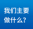 我们主要做什么？