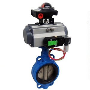 D671X pneumatic clip type soft sealed butterfly valve